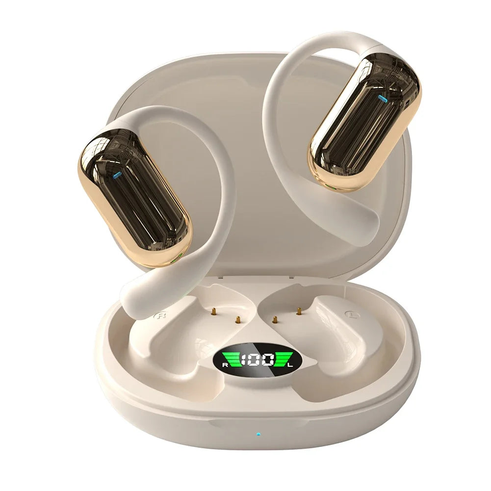 AI Translator Earbuds Real-Time Voice 144 Languages Instant Translation Noise Canceling Wireless Bluetooth Headphones