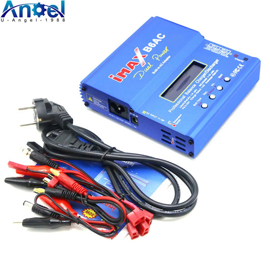 Imax B6AC Charger 80W 6A Balance Charger B6 AC RC Digital LCD Screen Li-ion LiFe Nimh Nicd PB Lipo Battery Discharger