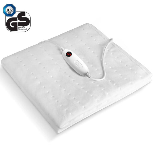 Electric Heated Mattress Pad 150 x 80cm 100W  Fast Heating Bed Warmer  8 Hours Auto Off,Machine Washable