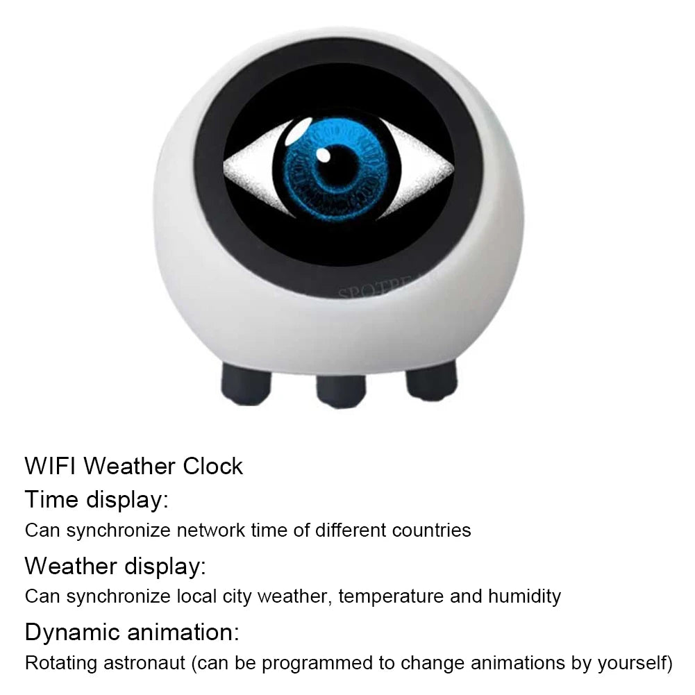DeepSeek XiaoZhi AI Voice Chat Robot Toy ESP32-S3 LCD Display Development Board Astronaut Mini WIFI Whether Clock