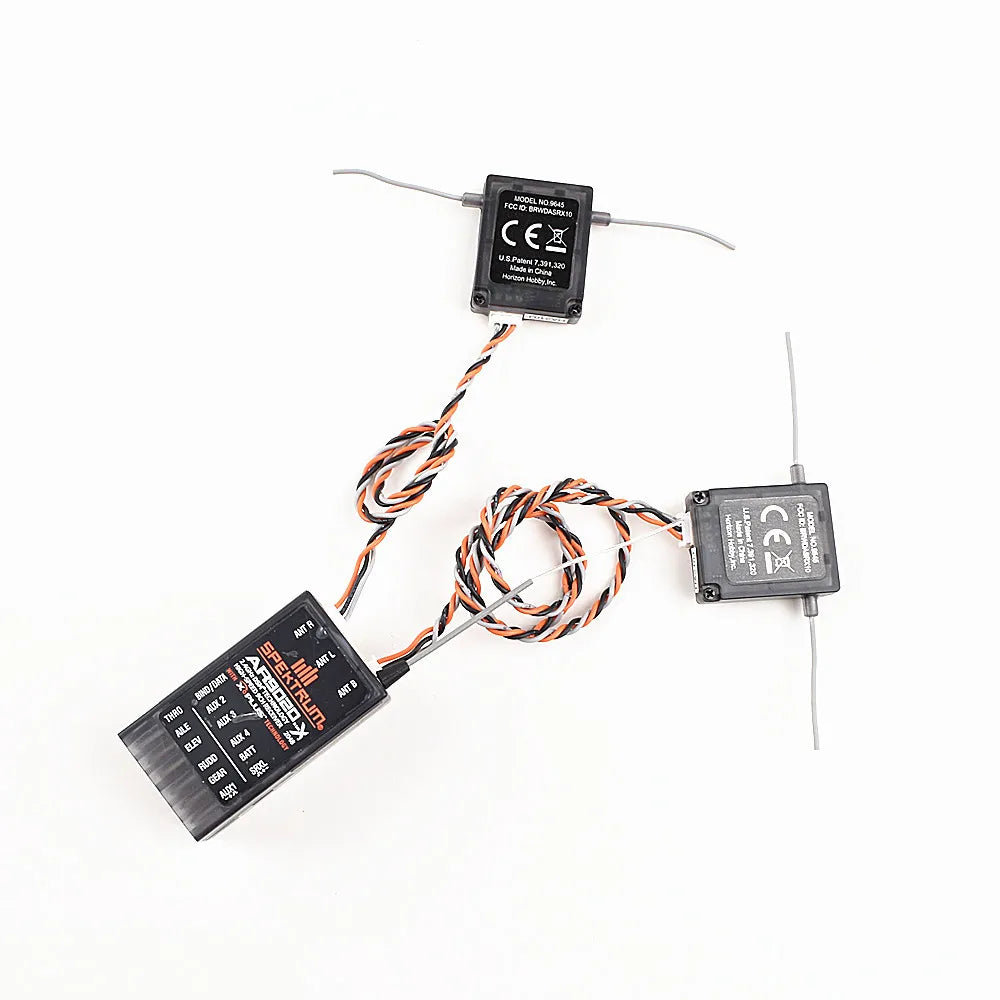 Spectrum AR9020 Receiver 2 Satellites DSMX 9 Channel Suit for Specktrum DX9 DX8 DX18 Transmitter