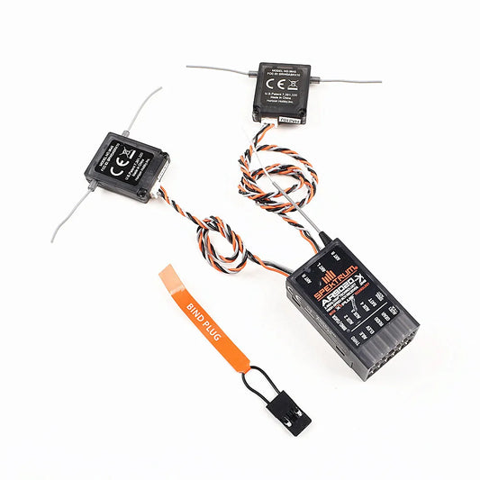 Spectrum AR9020 Receiver 2 Satellites DSMX 9 Channel Suit for Specktrum DX9 DX8 DX18 Transmitter